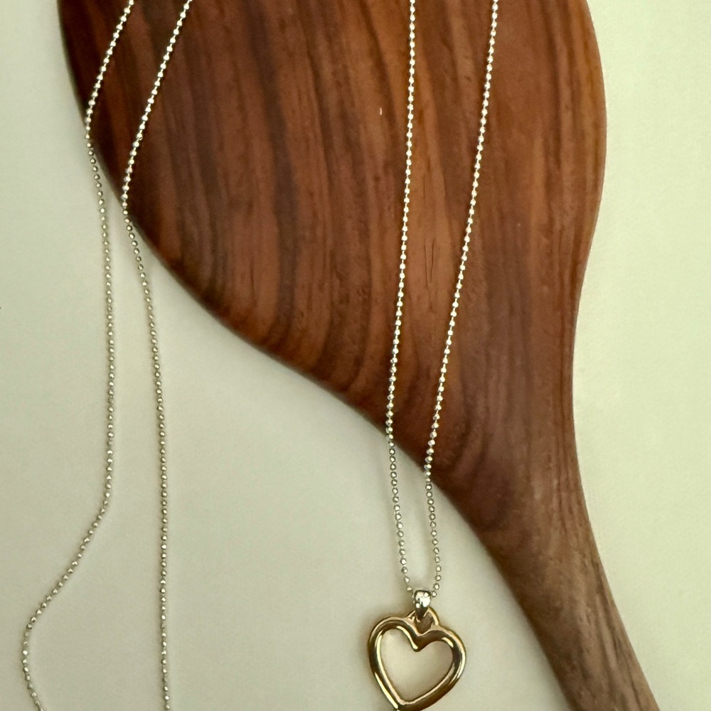 Premier Designs Gold Heart Necklace